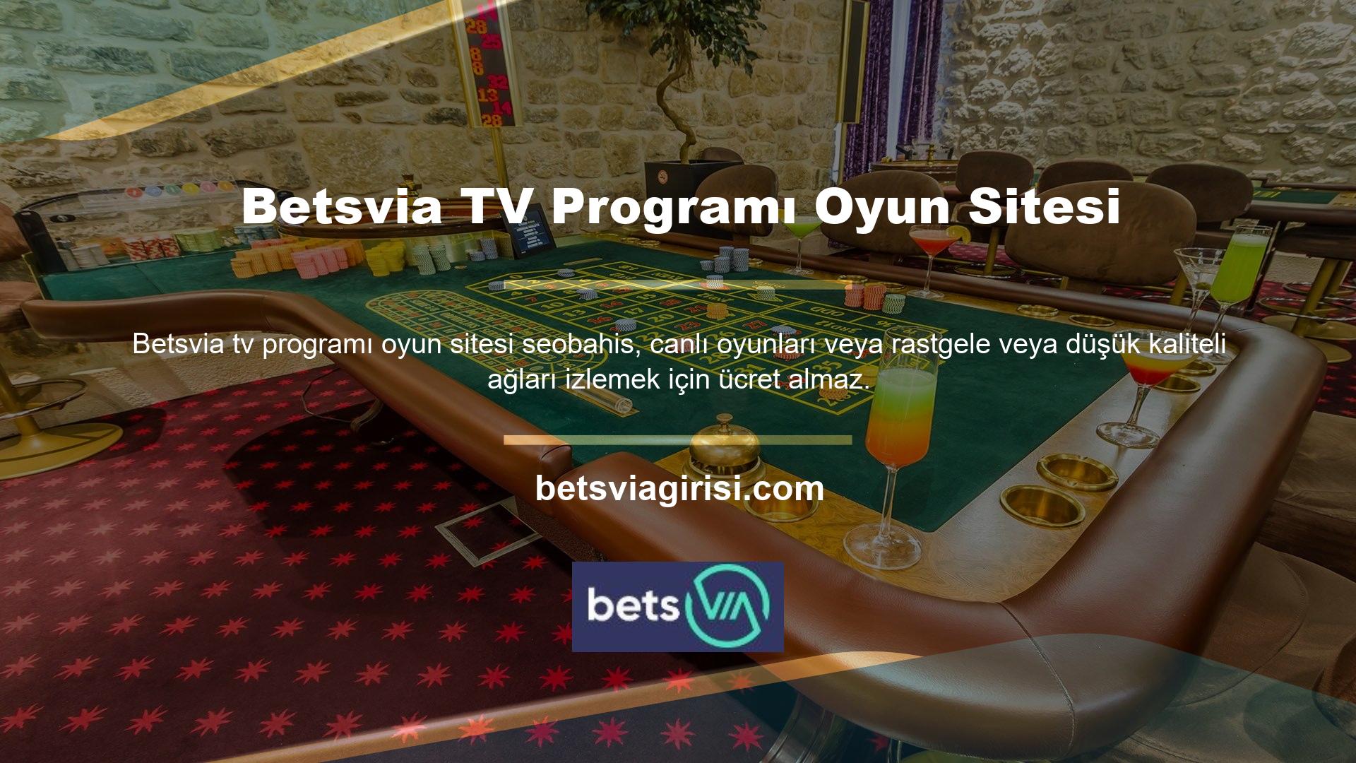 En istikrarlı bahis pazarlarından biri Betsvia TV Adresi oyun sitesidir